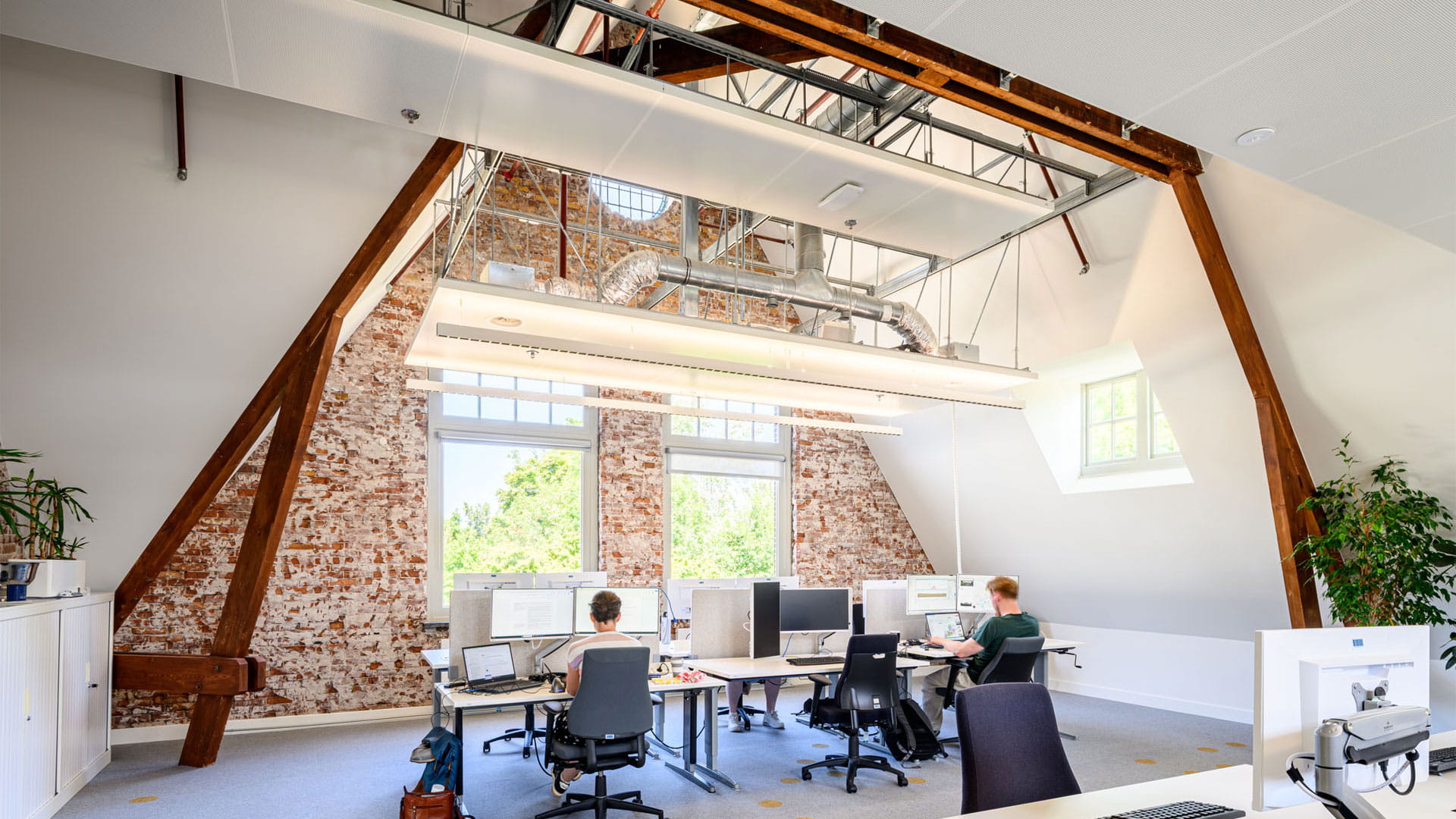 Werkruimte 3e verdieping - kantoor Delft