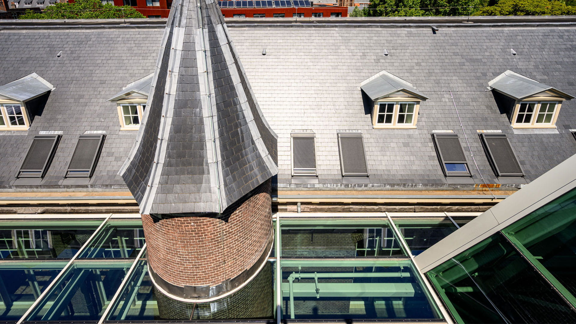 Dakconstructie - kantoor Delft