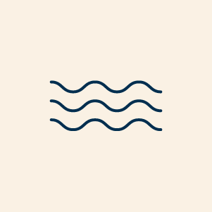 Water wave icon