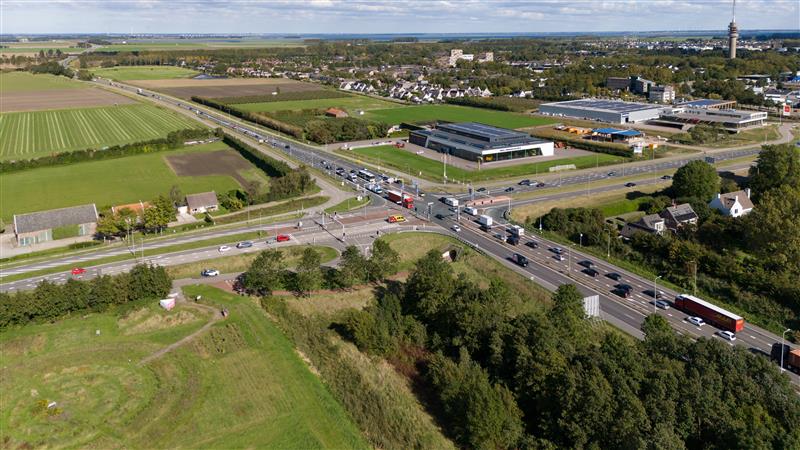 Helicopter view van Zeeland