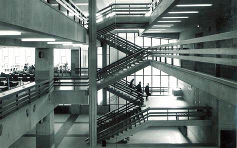 Trap fotografie zwart-wit