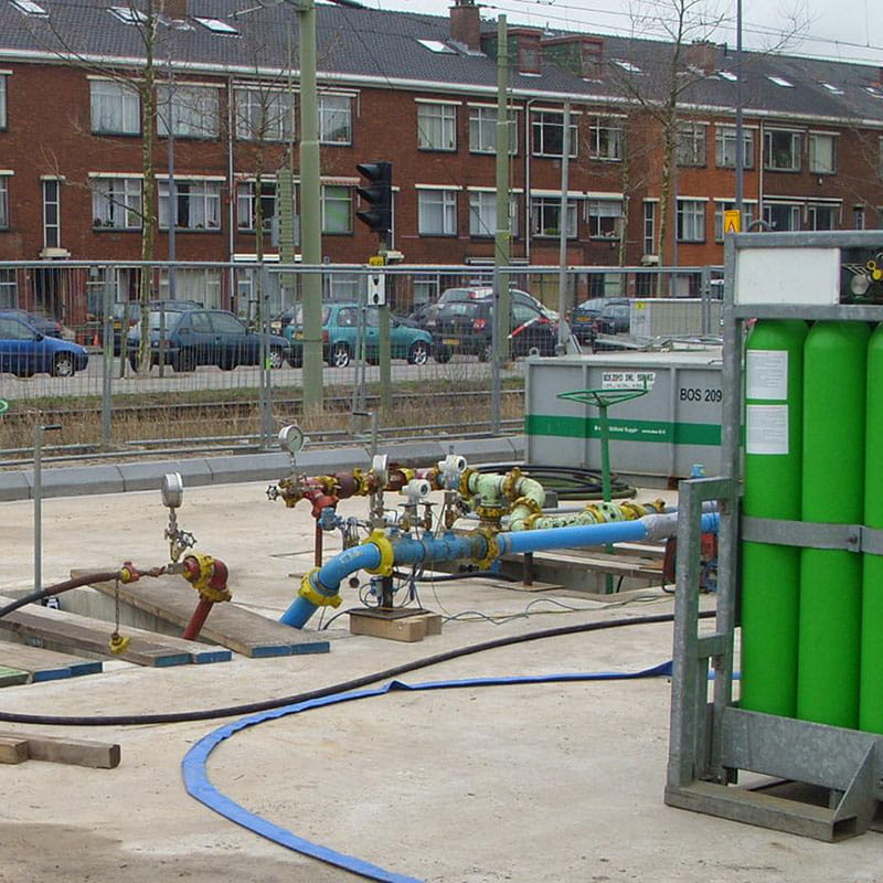 Aanleg van geothermie