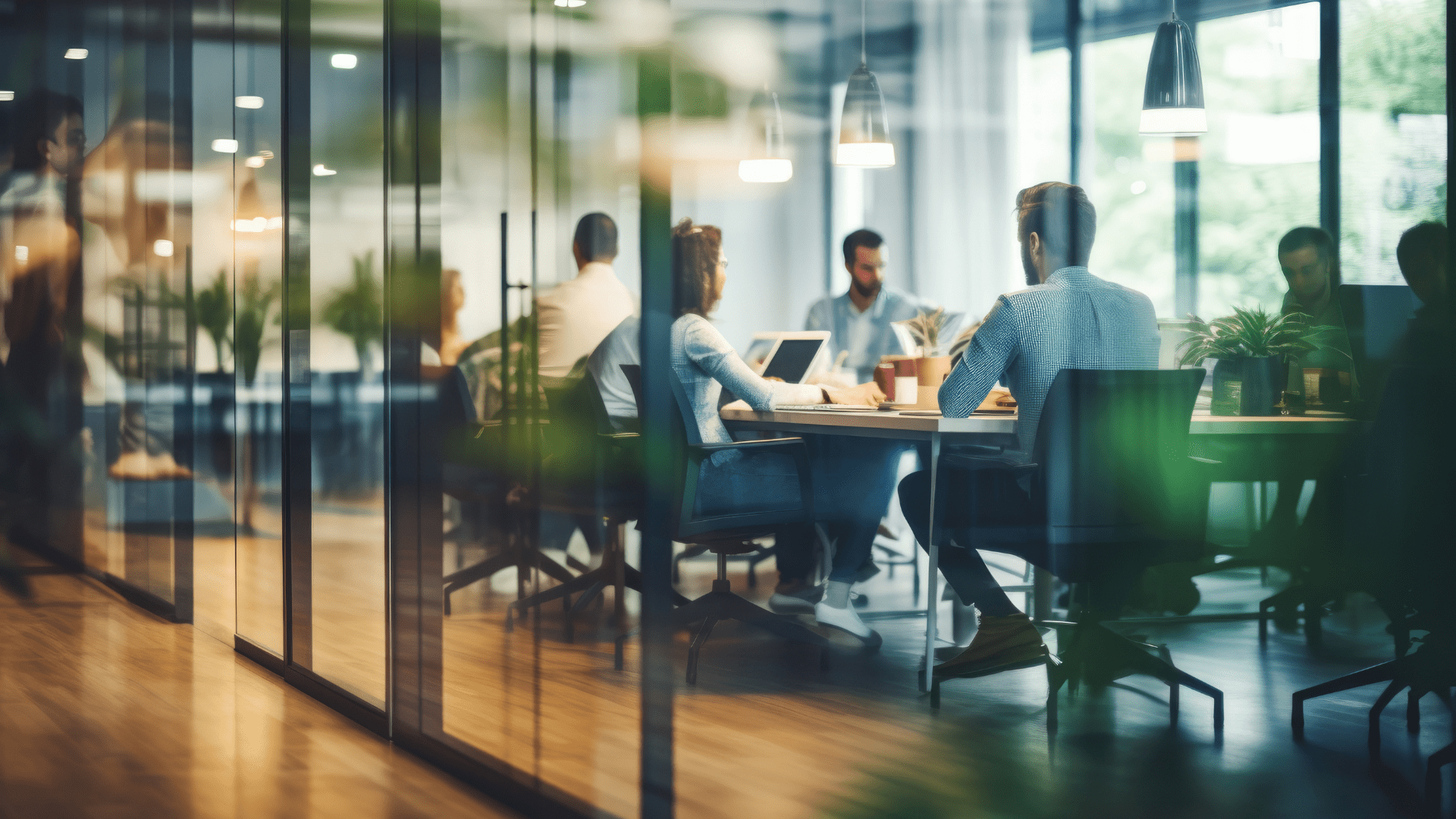 mensen in een kantoor