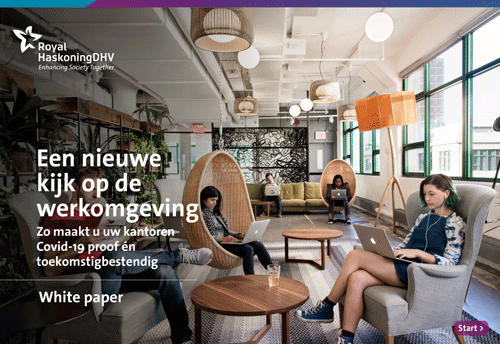 White paper cover - Een nieuwe kijk op de werkomgeving Haskoning
