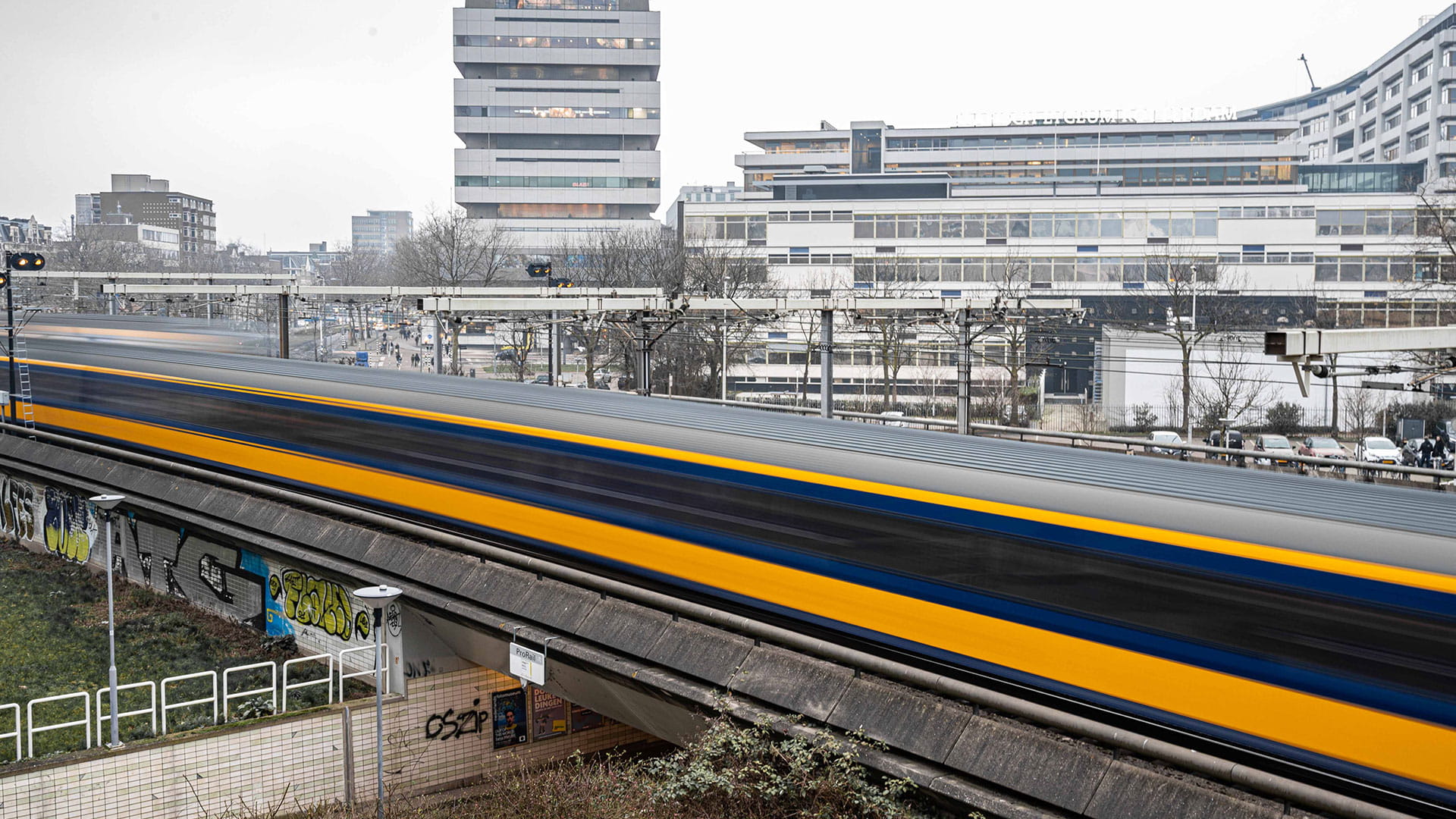 Train station in Rotterdam