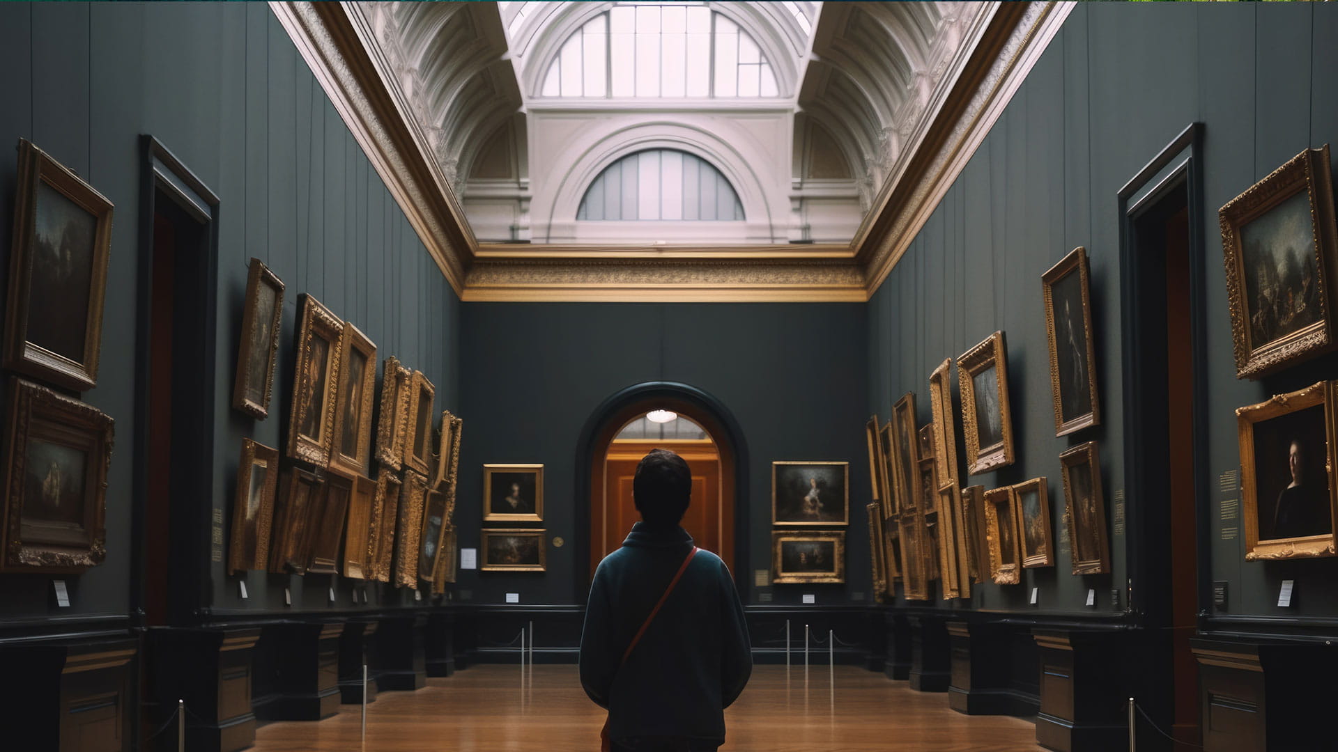 Verborgen klimaatinstallatie in museumzaal