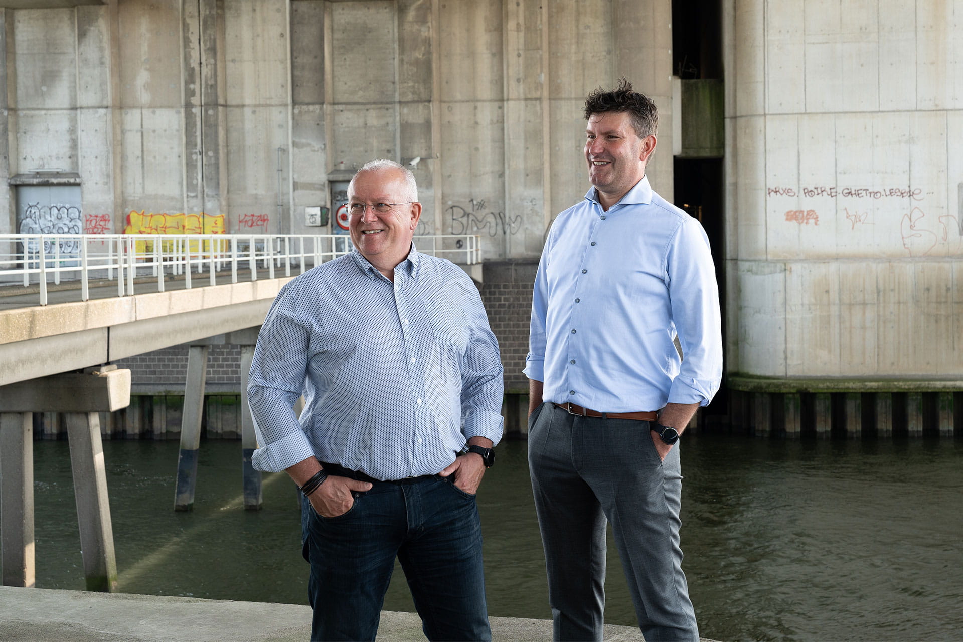 Jan Kruger and Bart van Dam