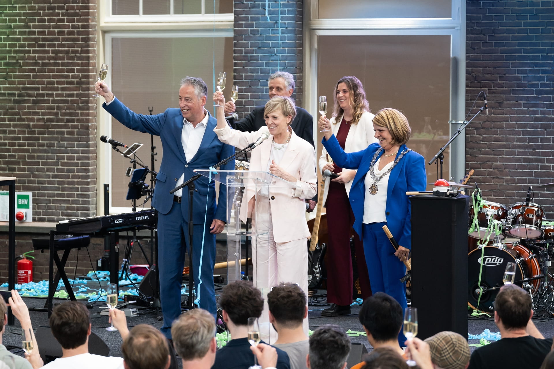 Haskoning viert opening van kantoor in Delft