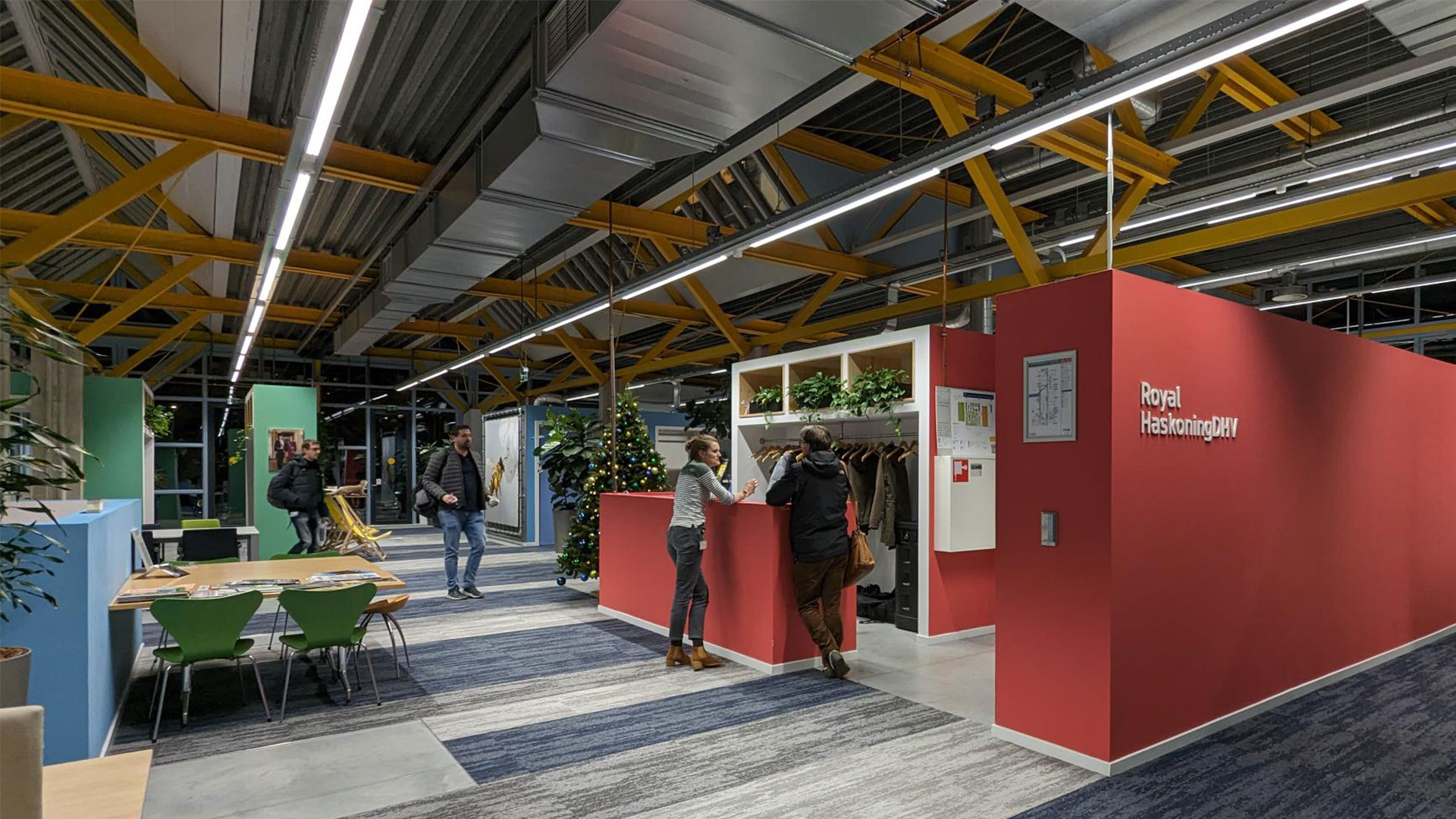 Interieur gebouw De Stek, Groningen