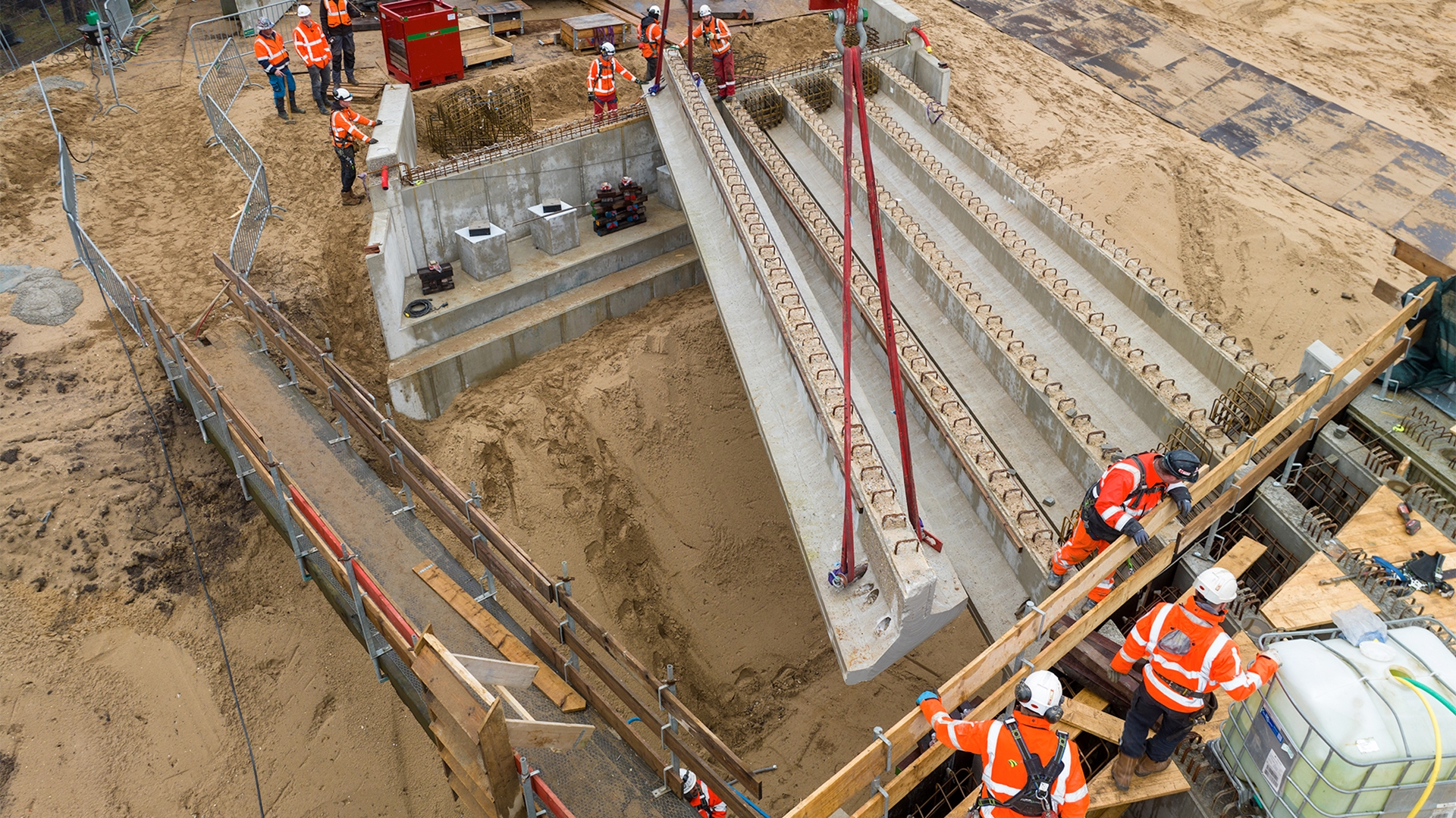 SBIR betonnen liggers