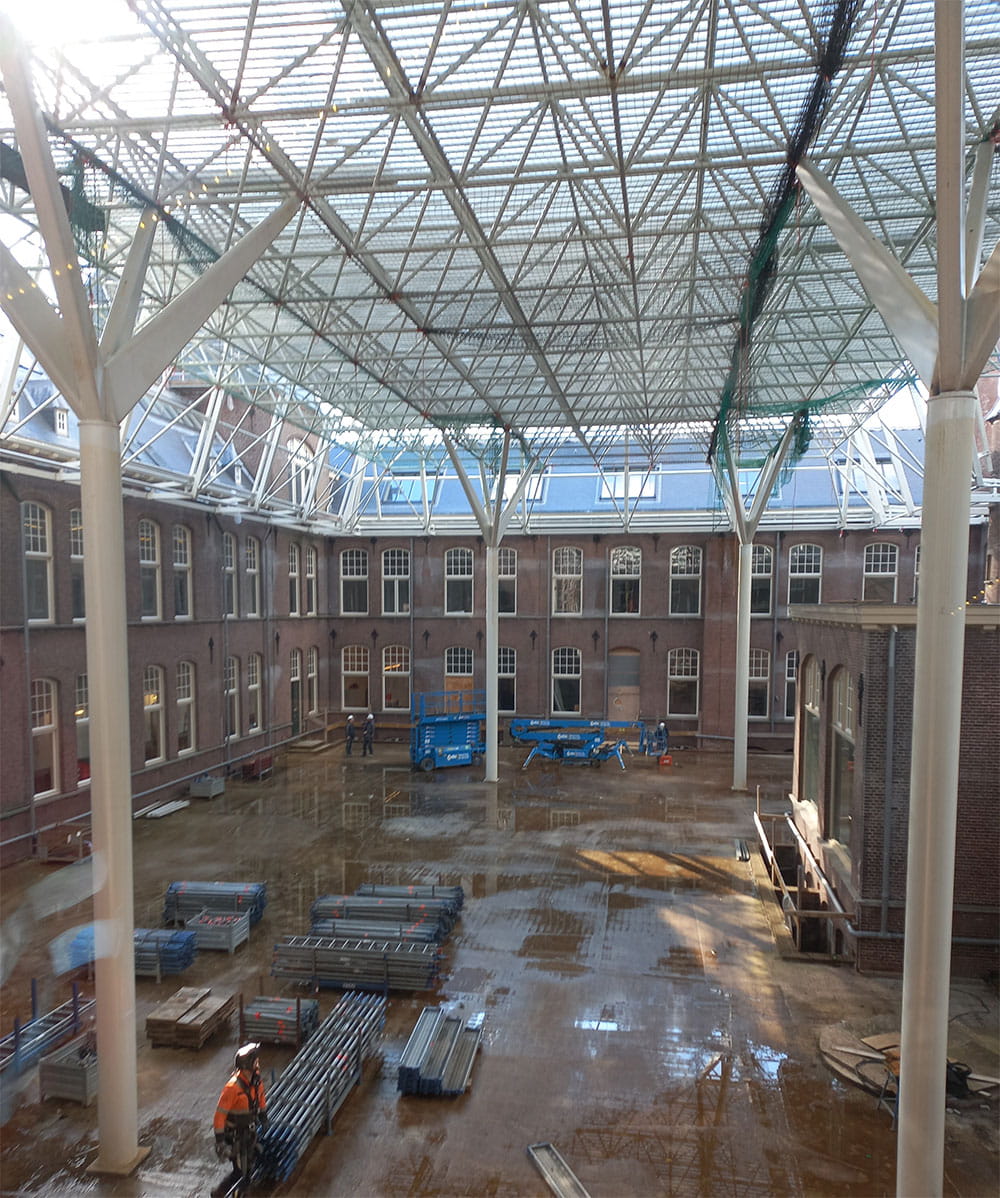 Mijnbouwgebouw Delft renovatie