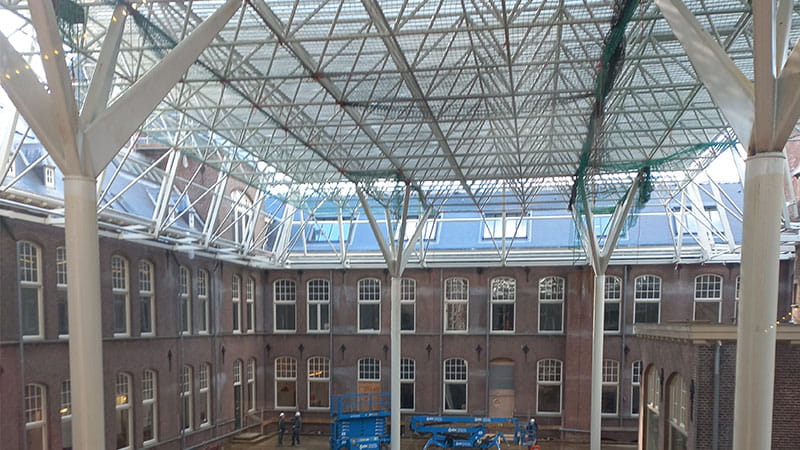 Mijnbouwgebouw Delft renovatie