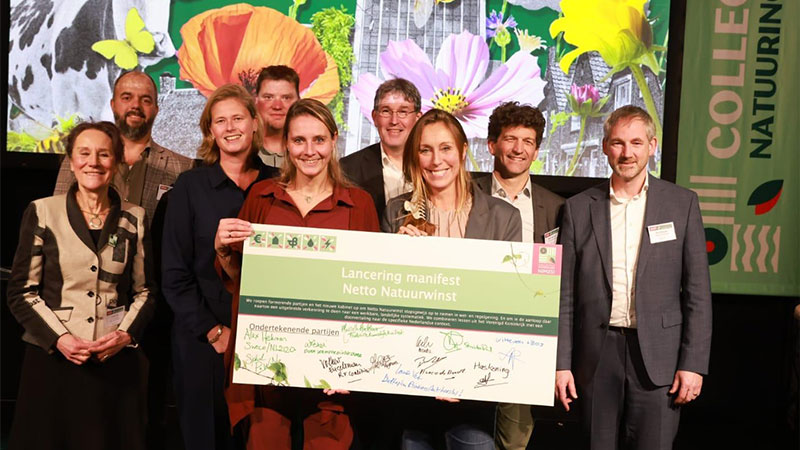 Ondertekenaars Netto natuurwinst manifest