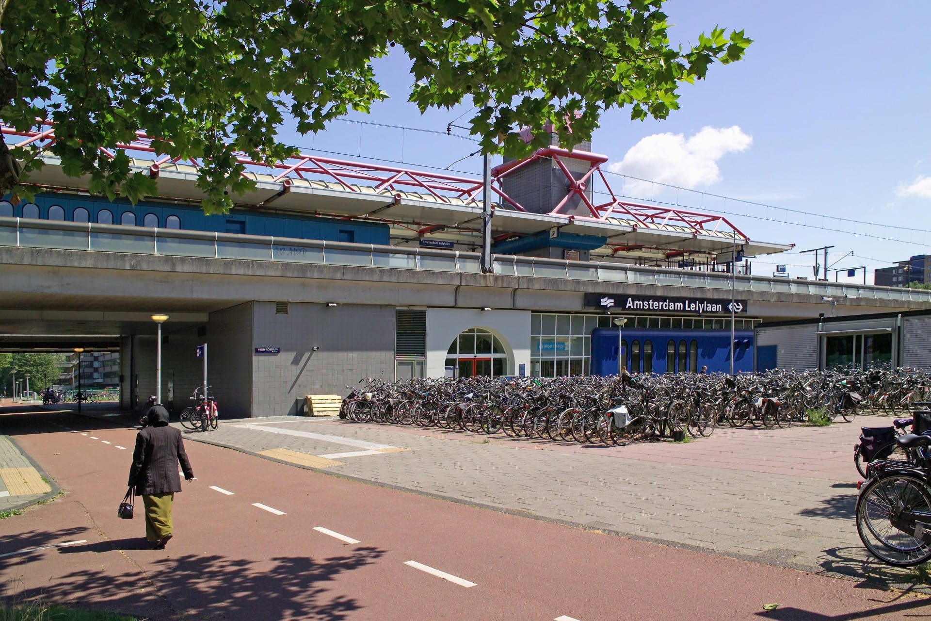 Omgeving station Lelylaan Amsterdam