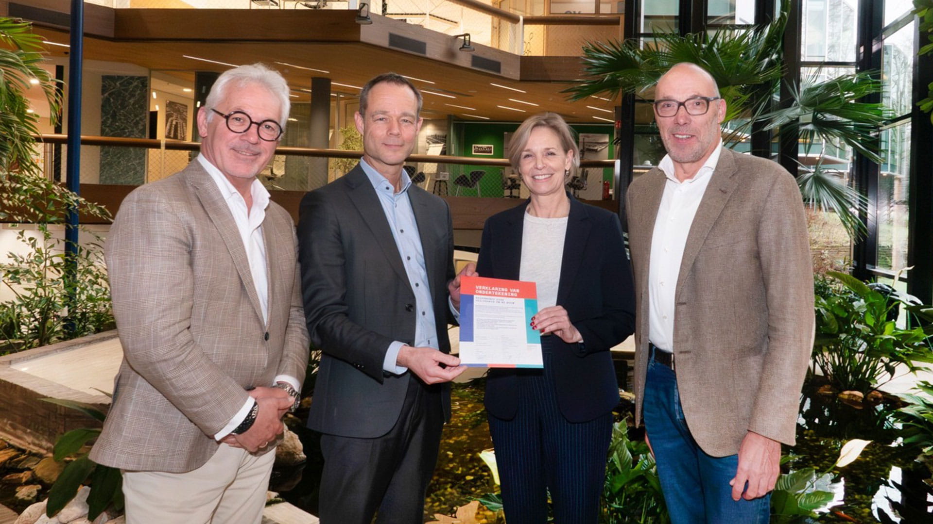 Ondertekening van Governance Code Veiligheid in de Bouw