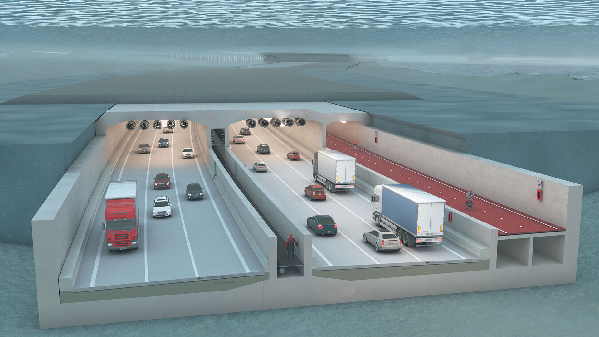 Visualisatie Oosterweelverbinding