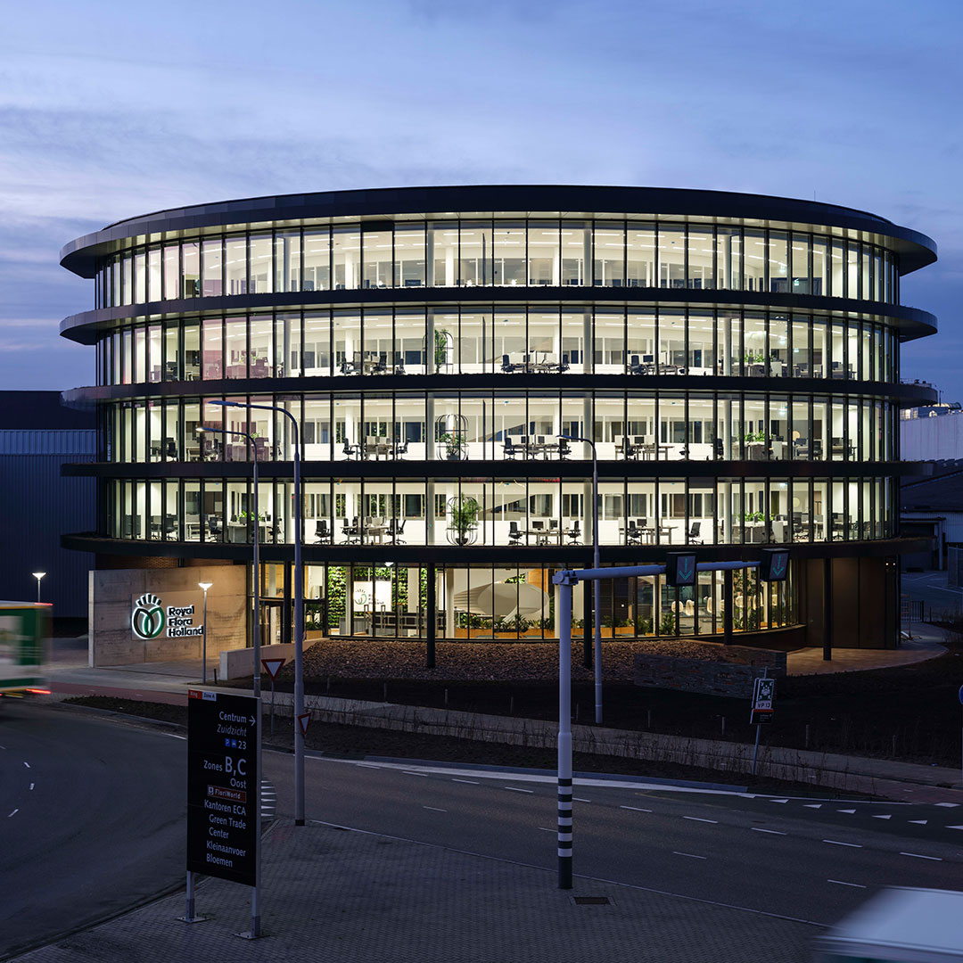 Duurzaam en inspirerend werkplekontwerp voor Royal FloraHolland