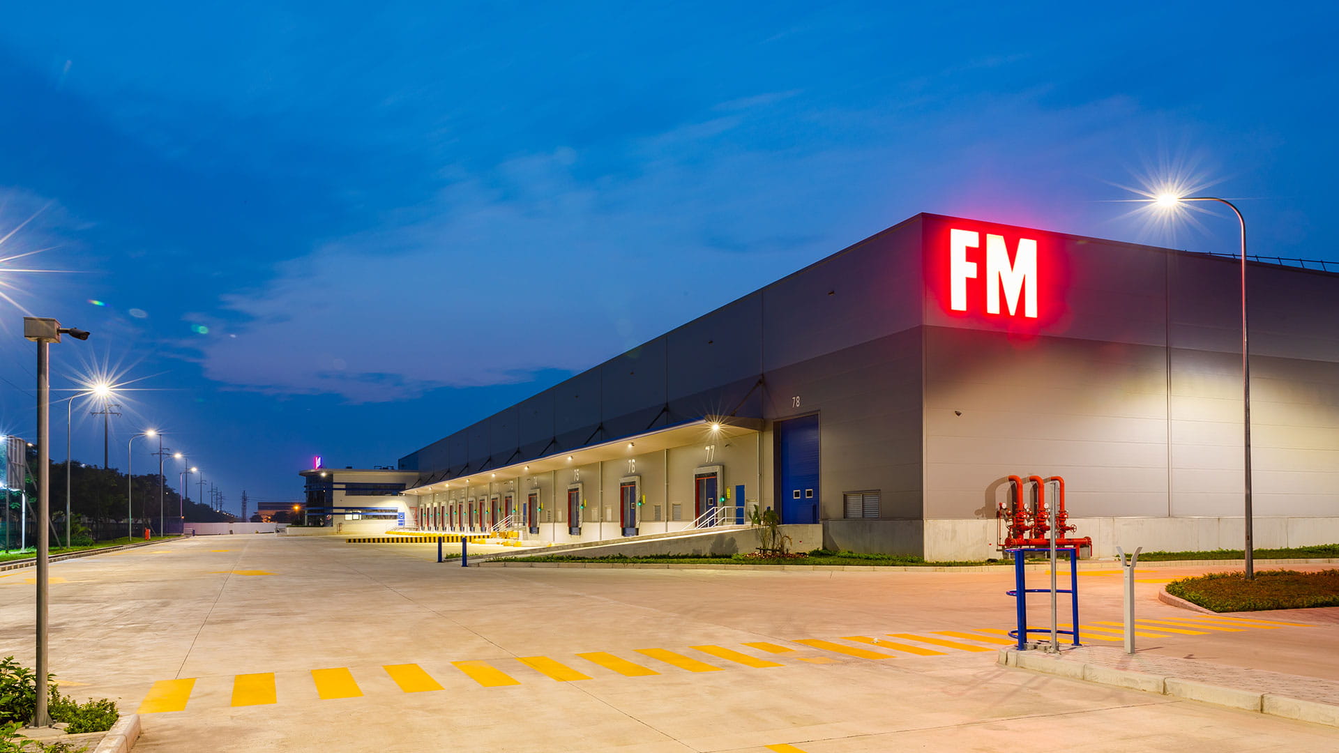 FM Logistic gebouw in Vietnam met LEED Gold certificering
