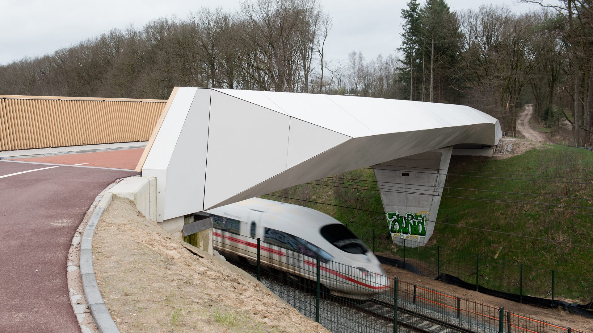 Ede Wageningen station Ede-Wageningen brug