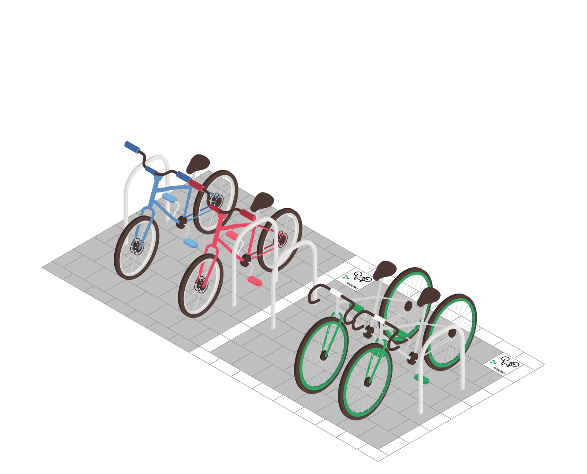 Illustration of Fietsparkeerplaatsen Eindhoven 1