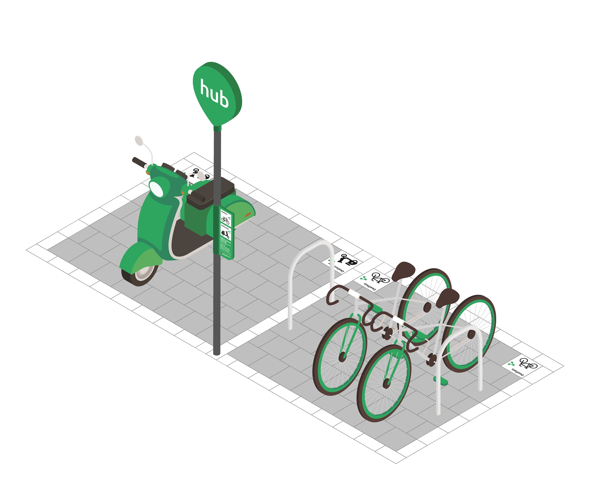 Illustration of Fietsparkeerplaatsen Eindhoven 2