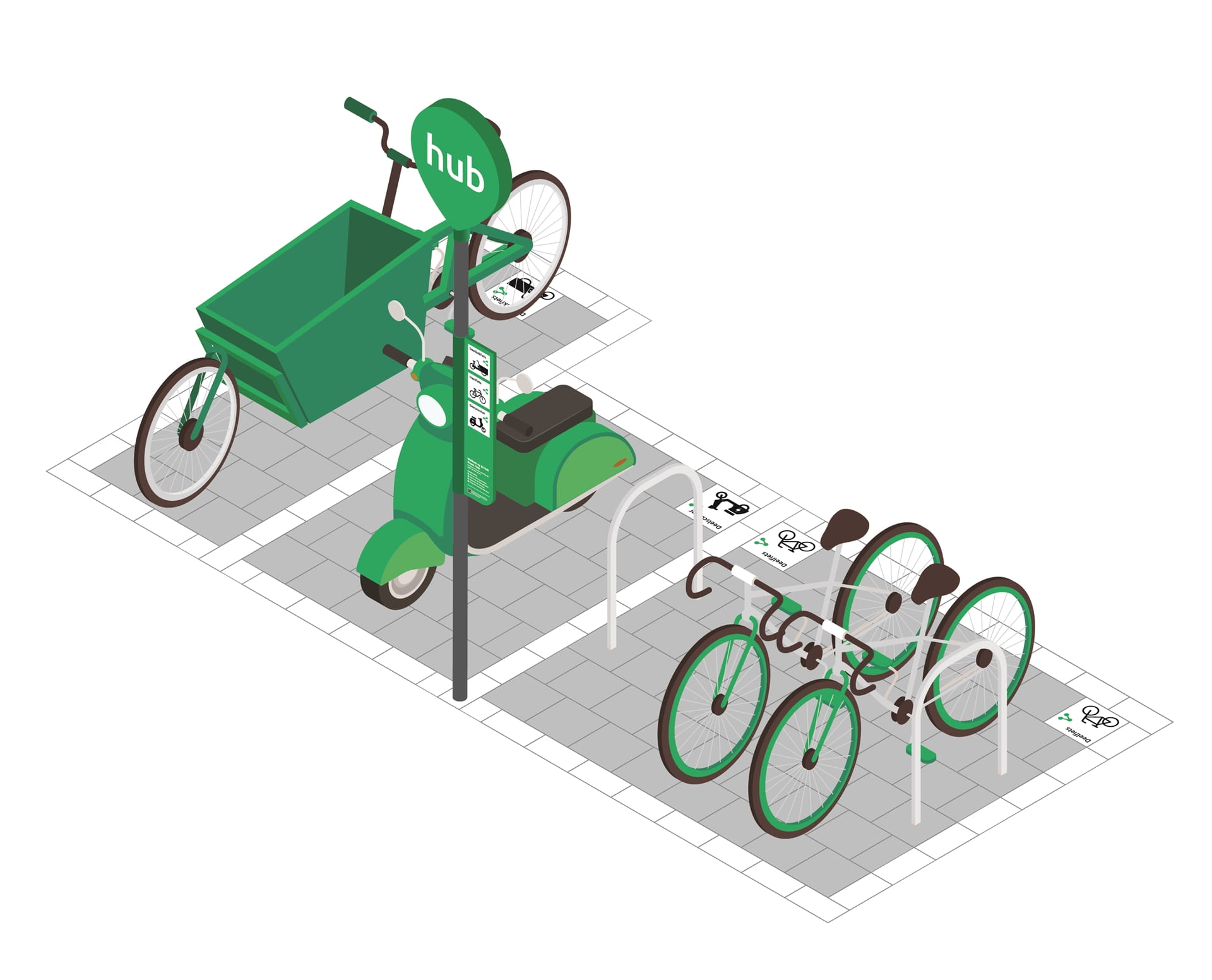 Illustration of Fietsparkeerplaatsen Eindhoven 3