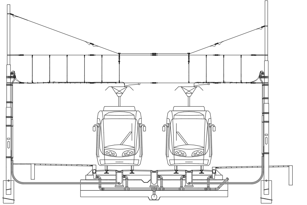Schets met hand en pen