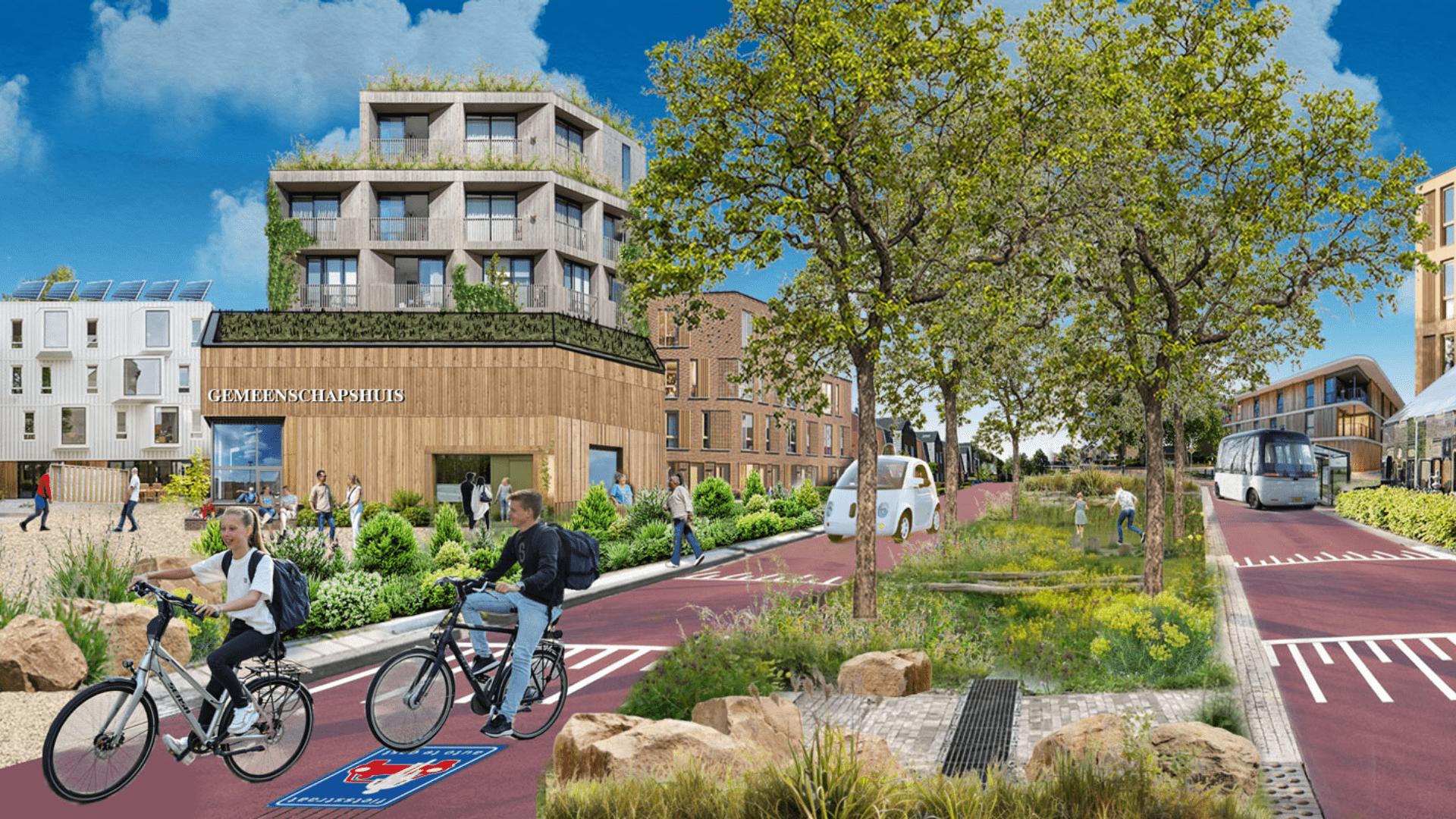 Render van toekomstvisie gemeente Meierijstad voor Sint Oedenrode