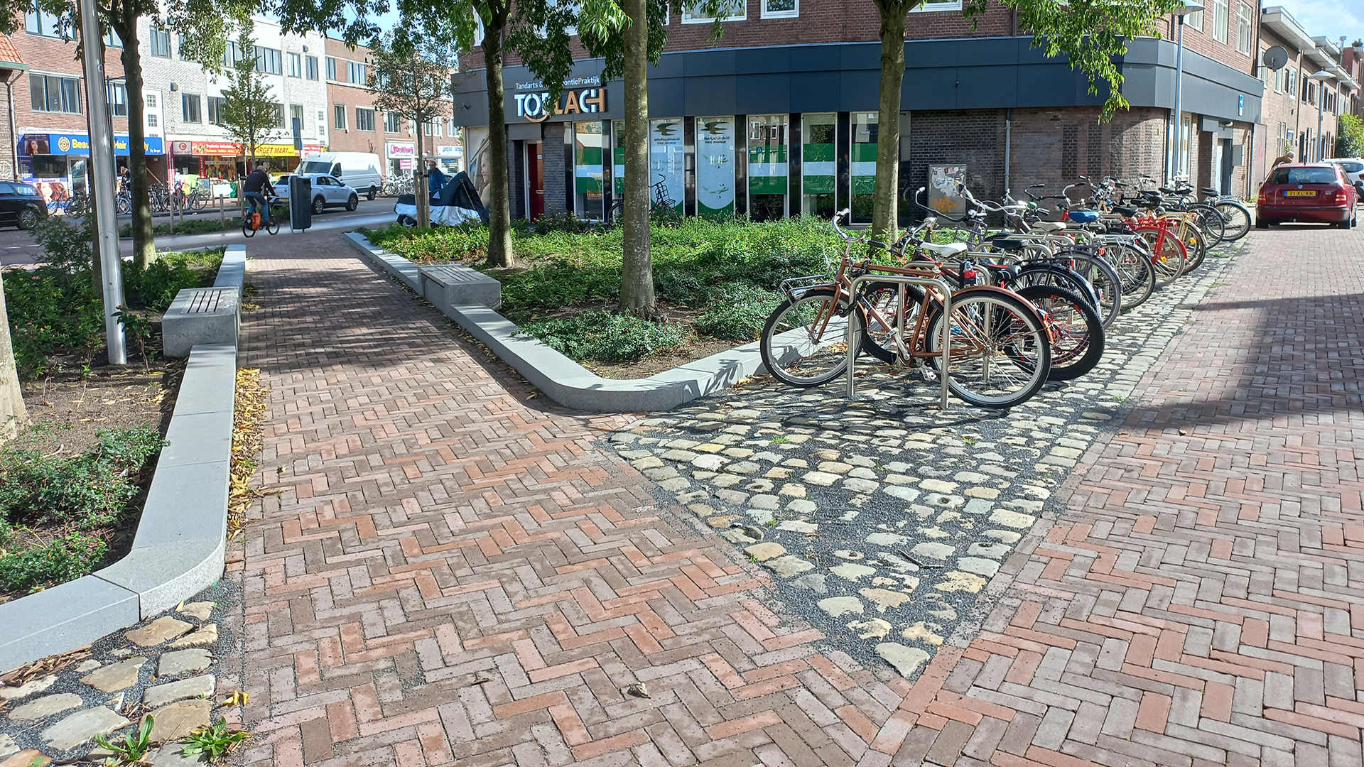 Amsterdamsestraatweg Utrecht gebakken materialen