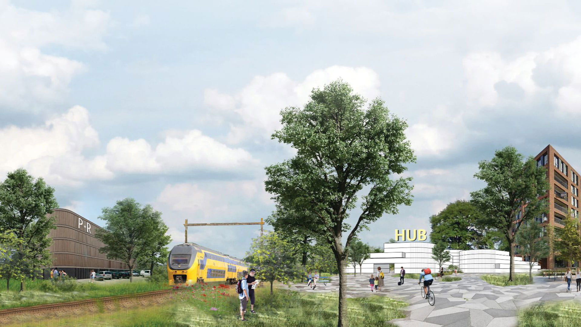 Mobiliteitshub Werpsterhoeke l Haskoning