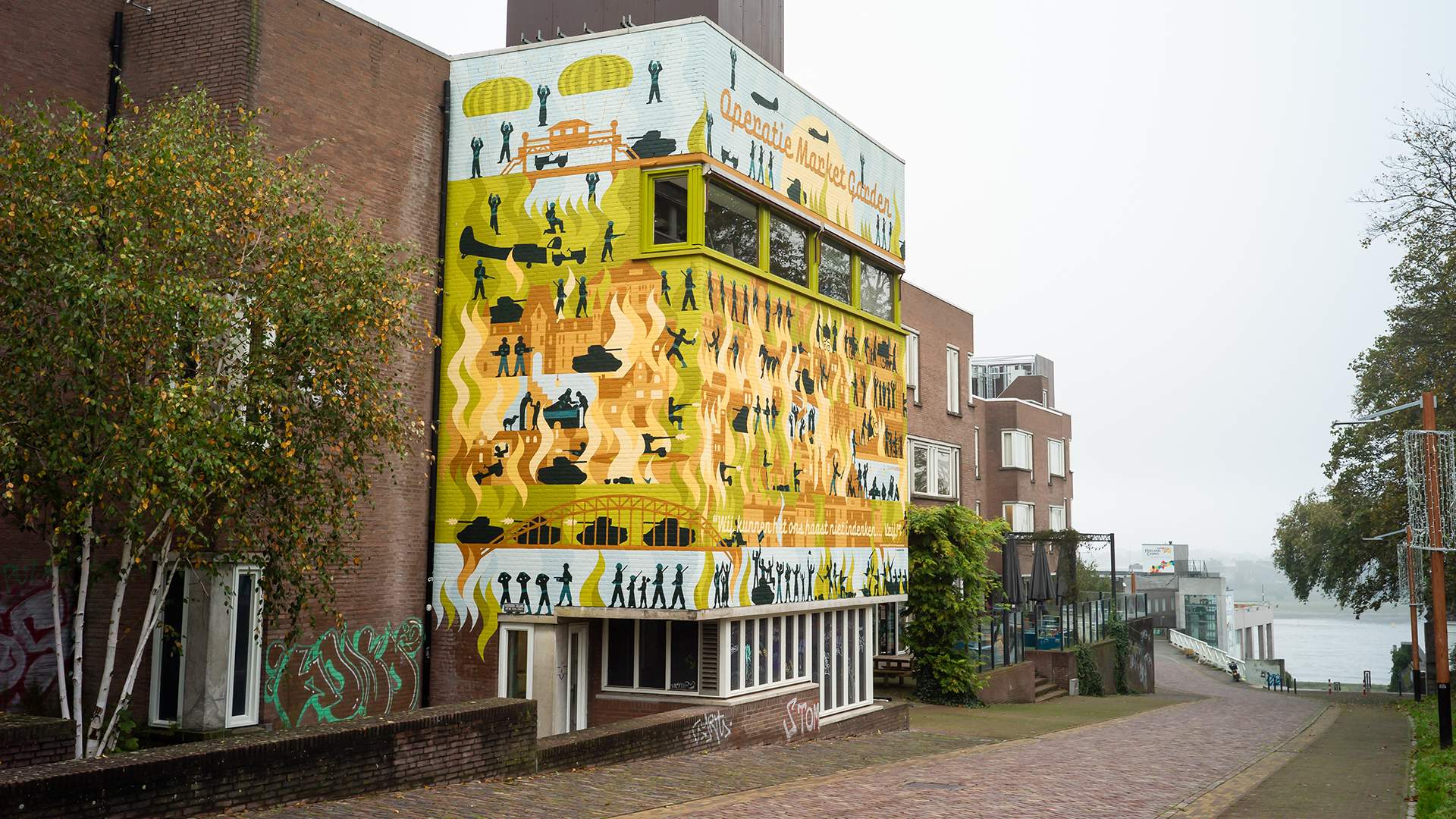 Exterieur van gebouw De Lindenberg