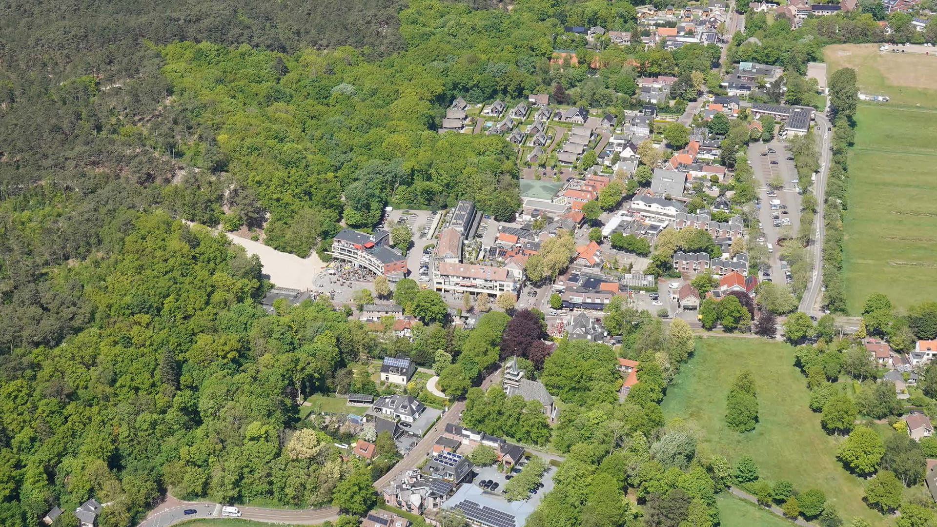 Luchtfoto Schoorl
