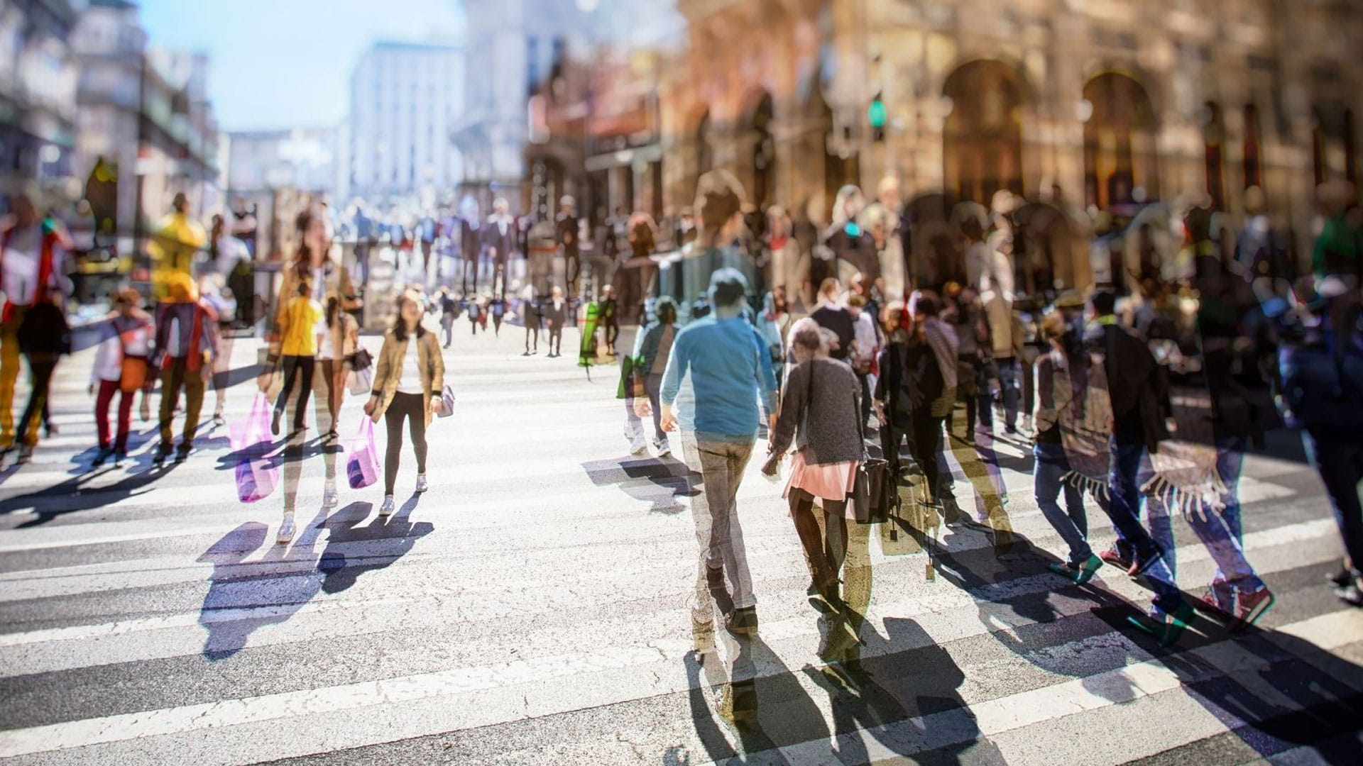 Voetgangersstromen in beweging houden