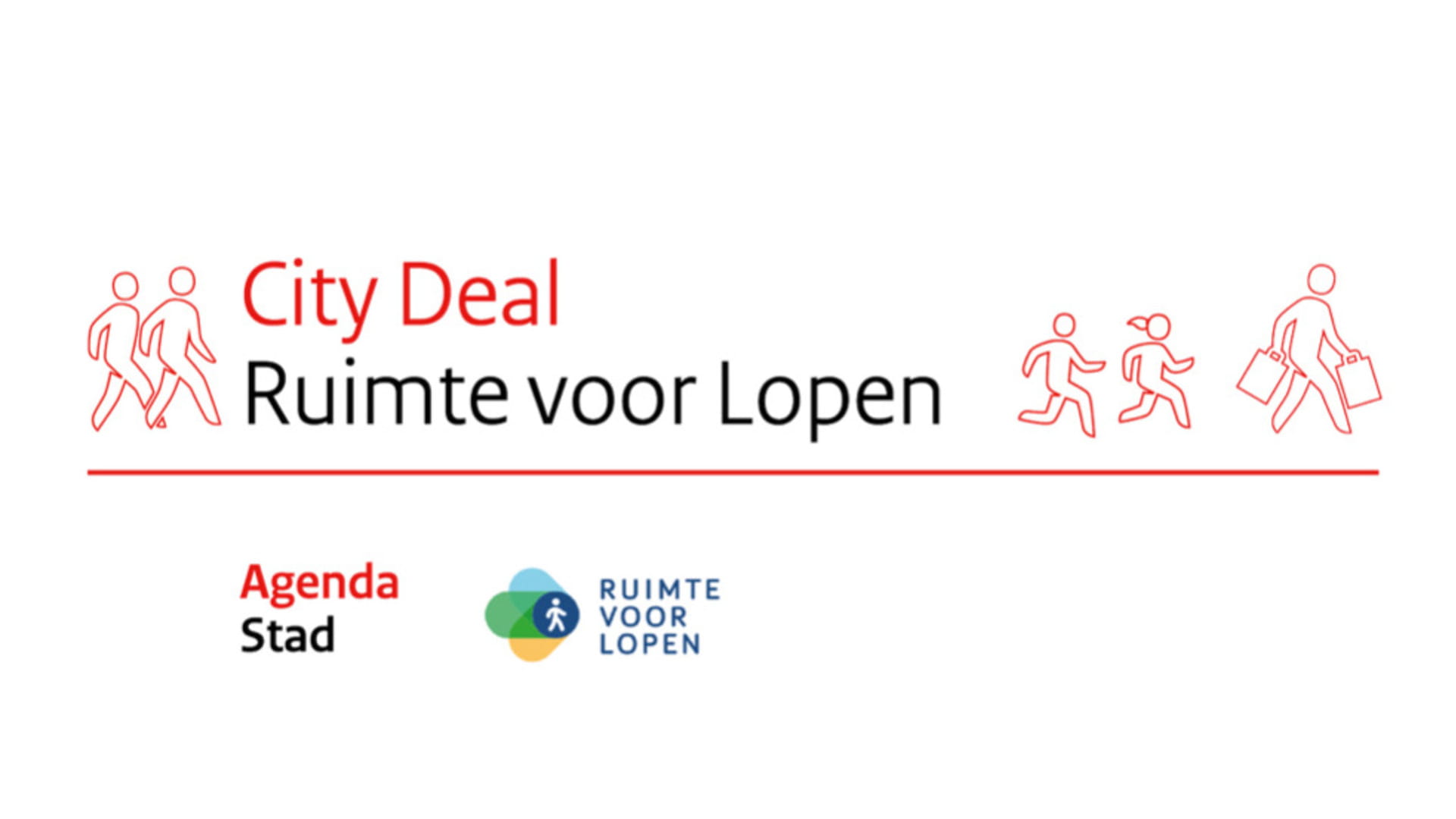 Logo City Deal voor Lopen