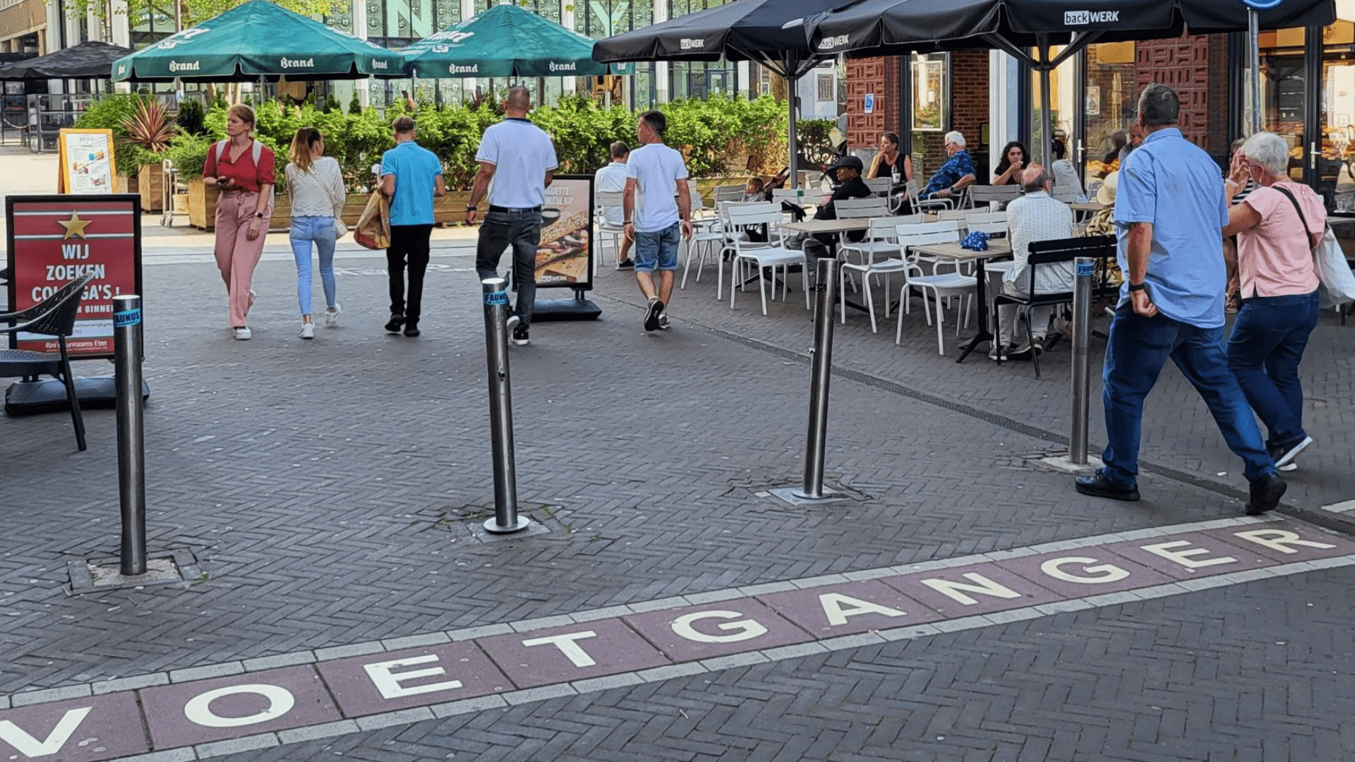 Ruimte voor voetgangers