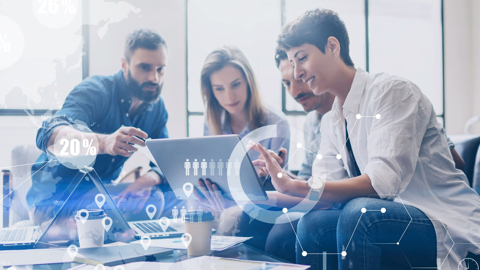 Mensen werken met data