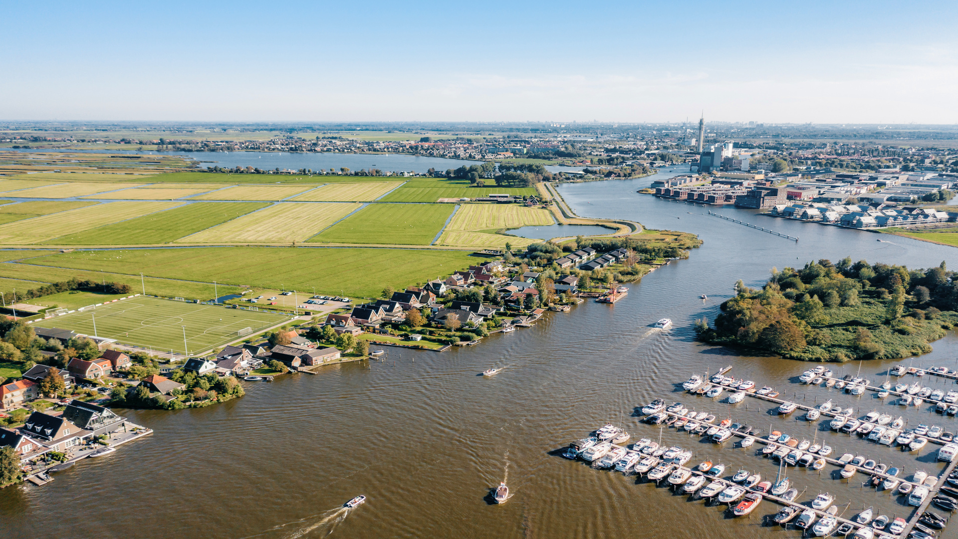 Landelijk en stedelijk gebied Nederland
