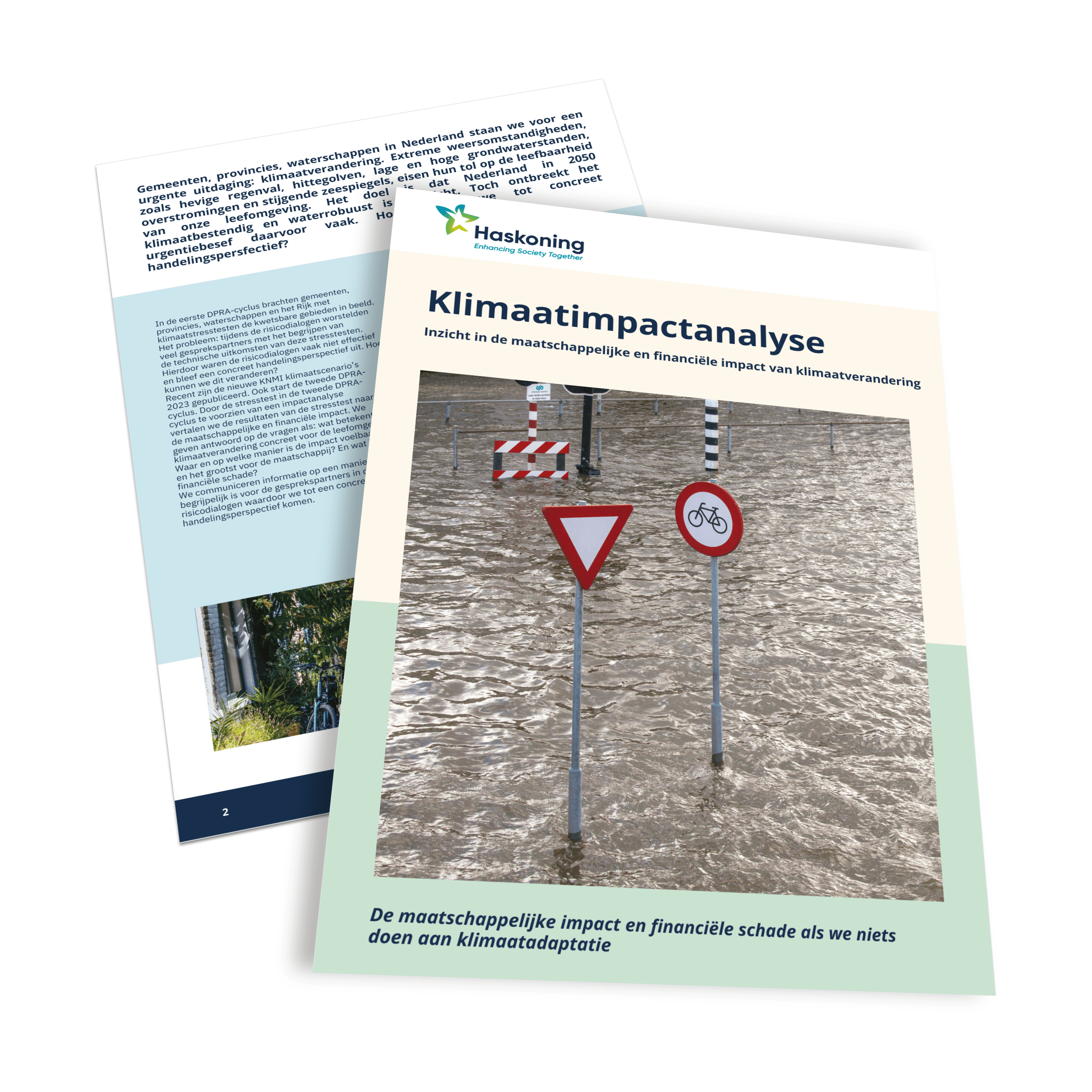 Klimaatimpactanalyse flyer